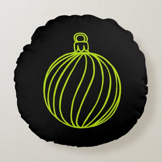 Simply Christmas Collection – ボーブル ラウンドクッション (正面)