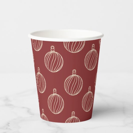 Simply Christmas Collection – ボーブル 紙コップ (正面)