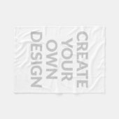 Simply - Create Your Own  フリースブランケット (正面(横))