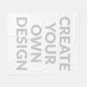 Simply - Create Your Own  フリースブランケット (正面(横))