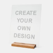 Simply - Create Your Own Acrylic Sign アクリルサイン (傾斜)