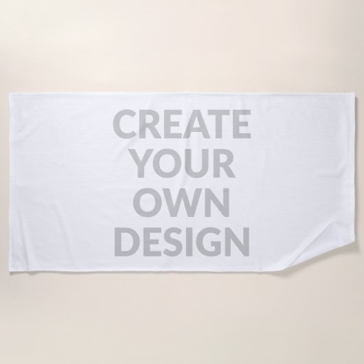 Simply - Create Your Own Beach Towel ビーチタオル (正面)