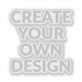 Simply - Create Your Own Custom-Cut Vinyl Sticker シール (正面)