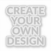 Simply - Create Your Own Custom-Cut Vinyl Sticker シール (正面)