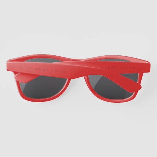 Simply - Create Your Own Plastic Sunglasses サングラス (裏面)