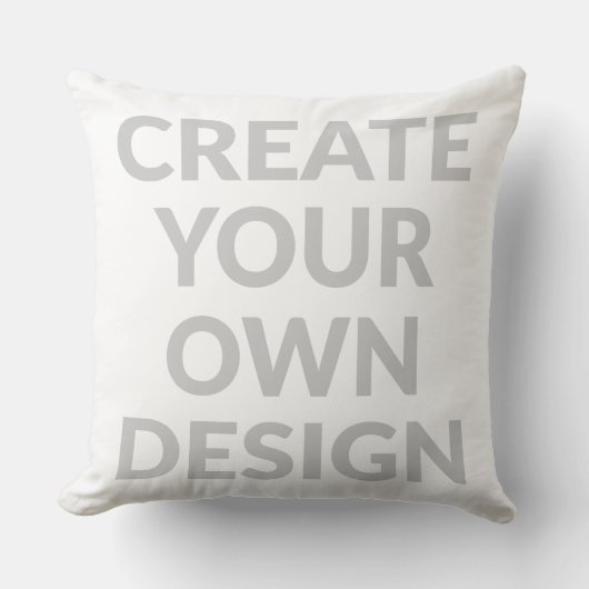Simply - Create Your Own Throw Pillow クッション (正面)