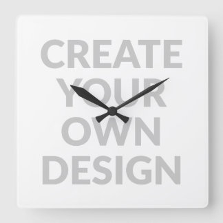 Simply - Create Your Own Wall Clock スクエア壁時計