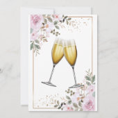 Simply Elegant Bridal Shower Invitation 招待状 (裏面)