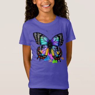 Simply Enspired バタフライ キッズTシャツ Tシャツ