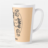 Simply Enspired "一杯ずつ楽しむ人生" カフェラテマグ (右)