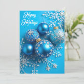 Simply Enspired Rhinestone Blue Ornament シーズンカード (スタンド正面)