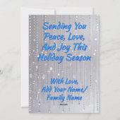 Simply Enspired Rhinestone Blue Ornament シーズンカード (裏面)