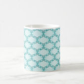 Simply Glamoulous Mug、ターコイズ コーヒーマグカップ (中央)