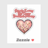 Simply Loving This Crazy Beautiful Journey Mom シール (シート)