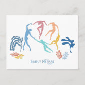 Simply Matisse – ダンス ポストカード (正面)