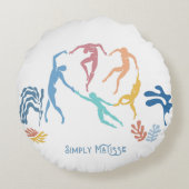 Simply Matisse – ダンス ラウンドクッション (裏面)