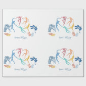 Simply Matisse – ダンス ラッピングペーパー (フラット)