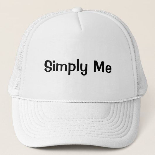 Simply Me casquette trucker キャップ (正面)