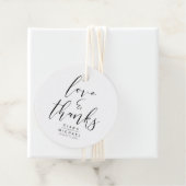 Simply Minimalistの結婚ブラックID感謝してい523 フェイバータグ (インサイチュ)