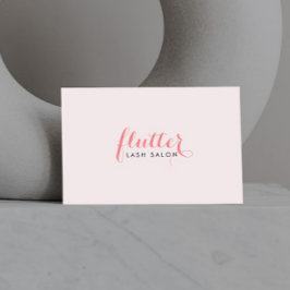 Simply Pink Lashサロン 名刺
