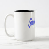 Simply Powerful Quote Mug ツートーンマグカップ (左)