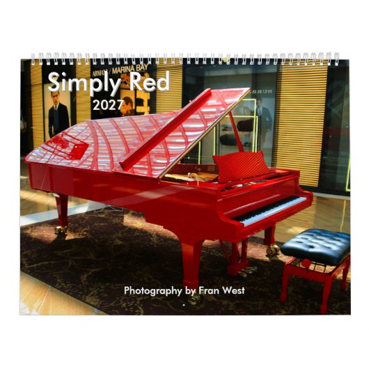 Simply Red 2027年カレンダー カレンダー (カバー)