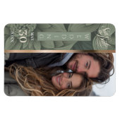 Simply Sage Luxe開花フレキシブルフォトマグネット マグネット (横)