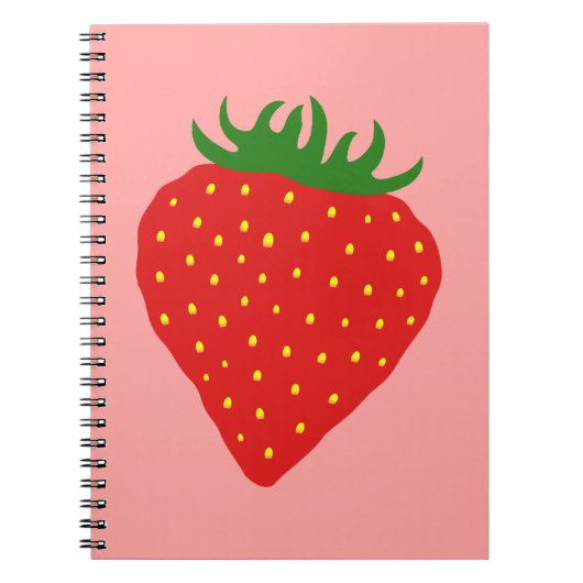 Simply Strawberryノートブカスタムック ノートブック (正面)