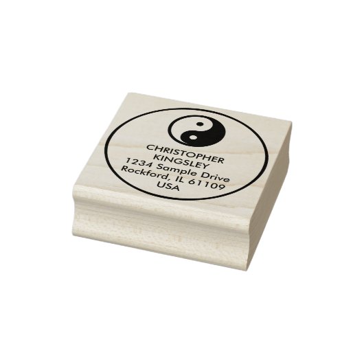 Simply Symbol / Icon -陰陽+アイディア ラバースタンプ (スタンプ)