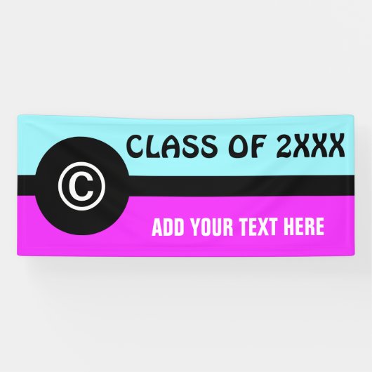 Simply Symbols – 著作権表示+アイディア 横断幕 (横)