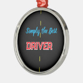 Simply the Best Driver メタルオーナメント (左)