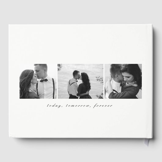 Simply Us EDITABLE COLOR'結婚s Guest Book ゲストブック (裏面)