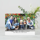 Simply Us Photo Holiday Card シーズンカード (スタンド正面)