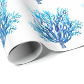 SimplyBlueの珊瑚 ラッピングペーパー (ロールコーナー)