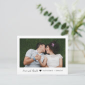 Simply's Thank 結婚 You写真はがき ポストカード (スタンド正面)