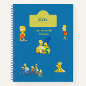 Simpsons Family Portrait Notebook ノートブック (正面)