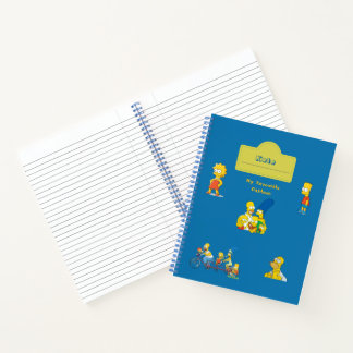 Simpsons Family Portrait Notebook ノートブック