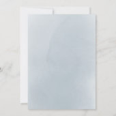 simulated gold foil Holy Cross First Communion 招待状 (裏面)