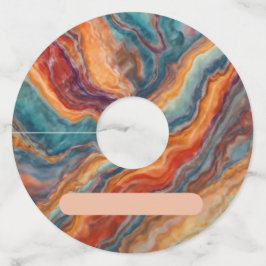 Simulated Marble Wine Glass Tags ワイングラスタグ