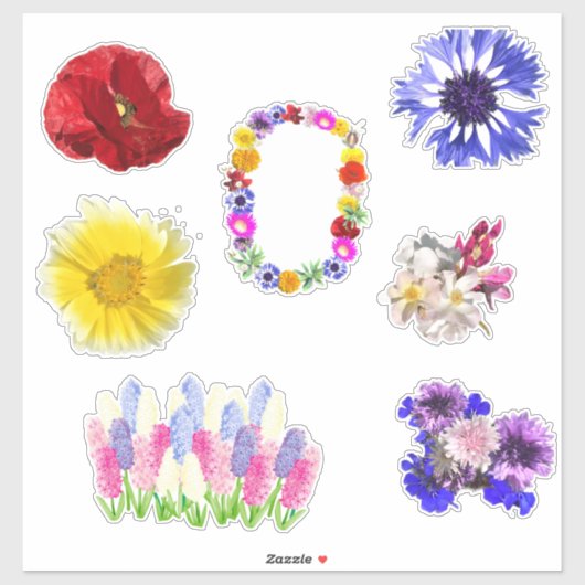 Simvolシールの花 シール (シート)