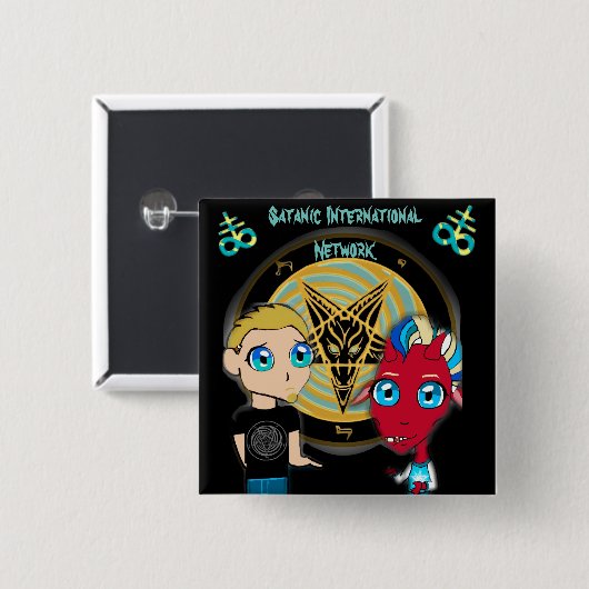 SINボタン 缶バッジ (正面&裏面)