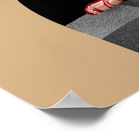 Sin City's Logo #5 on a wall poster ポスター (角)