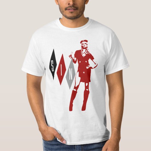 SINacle Pinの価値 Tシャツ (正面)