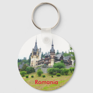 Sinaia、ルーマニアのPelesの城 キーホルダー