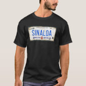 Sinaloa Mexico State License Plate Tシャツ (正面)