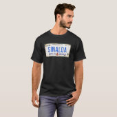Sinaloa Mexico State License Plate Tシャツ (正面フル)