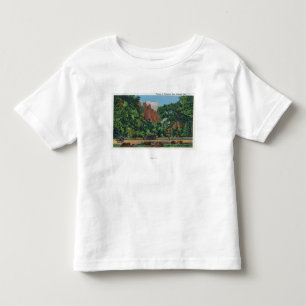Sinawavaの寺院の眺め トドラーTシャツ