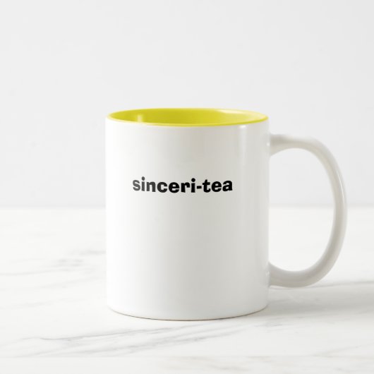 sinceri茶 ツートーンマグカップ (右)