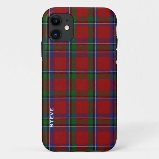 Sinclairのタータンチェック格子縞のiPhone 5sケース Case-Mate iPhoneケース (裏面)