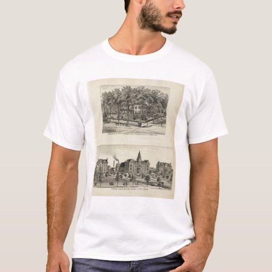 Sinclairの住宅、カンザス Tシャツ (正面)